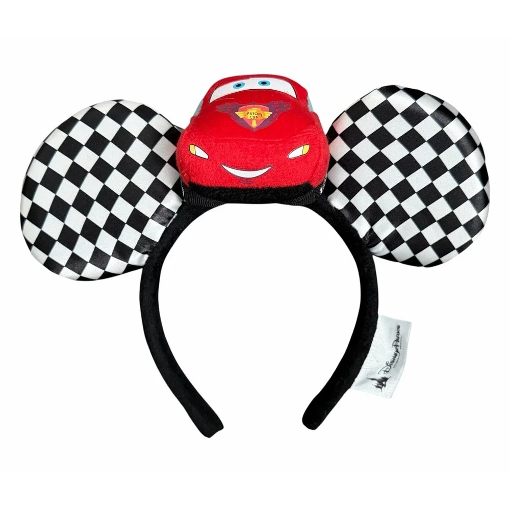 Rare Disney Cars Lightning McQueen Minnie‎ Ears Headband